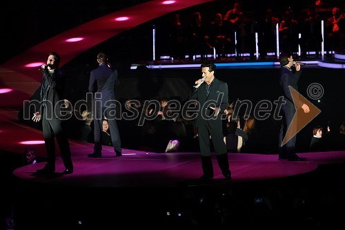 David Miller, Sebastien Izambard, Carlos Marin in Urs Buhler, skupina Il Divo