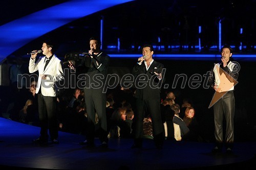 Sebastien Izambard, David Miller, Carlos Marin in Urs Buhler, skupina Il Divo