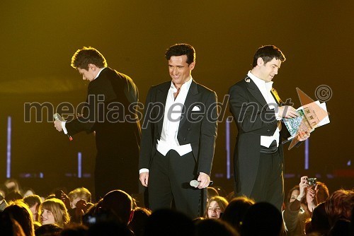 David Miller, Carlos Marin in Sebastien Izambard, skupina Il Divo