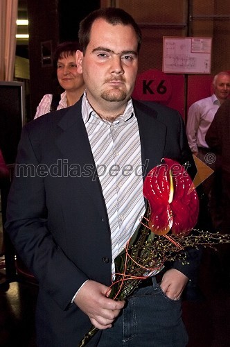 Matjaž Vrh, pisec besedila Slovenskega valčka 2009 in zmagovalne skladbe festivala Slovenska polka in valček 2009 Ansambla Roka Žlindre