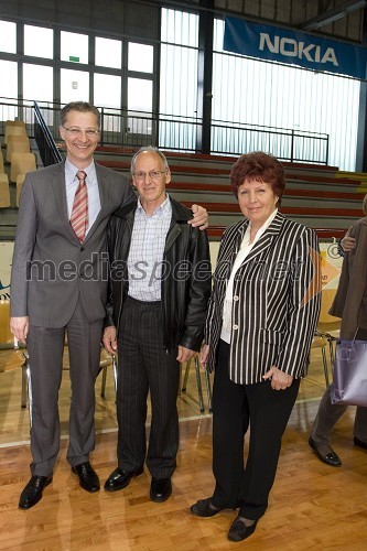 Igor Lukšič, minister za šolstvo in šport, Miro Cerar, nekdanji gimnastičar in predsednik Olimpijske akademije ter ambasador za fair play in Zdenka Cerar, nekdanja pravosodna ministrica in generalna tožilka