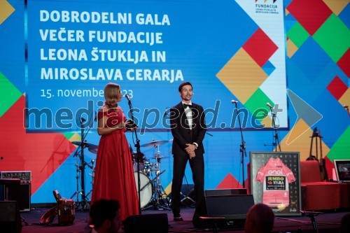Primož Roglič predal naziv botra, dobrodelna prireditev Olimpijskega komiteja Slovenije