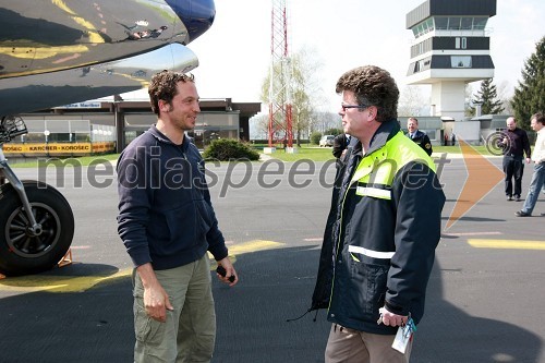 Raimund Riedman, pilot letala Douglas DC-6B in ...