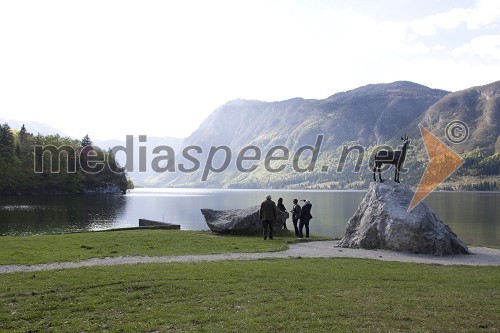 Bohinjsko jezero in Zlatorog