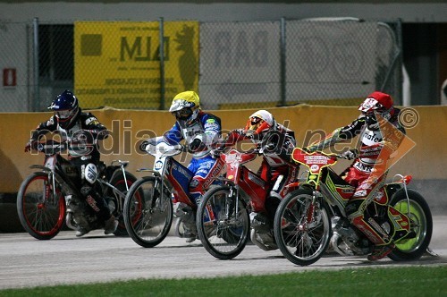 Jozsef Tabaka, Madžarska, Izak Šantej, Slovenija, Guglielmo Franchetti, Italija, Christian Hefenbrock, Nemčija