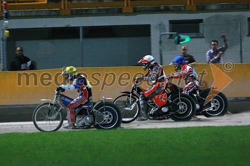 Izak Šantej, Slovenija, Mattia Carpanese, Italija, Norbert Magosi, Madžarska