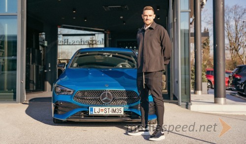 Timi Max Elšnik je ambasador znamke Mercedes-Benz v Sloveniji