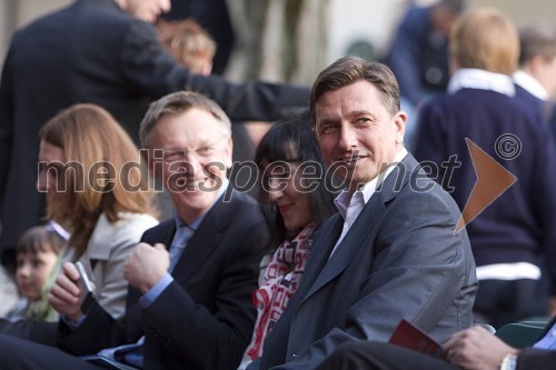 Janez Potočnik, evropski komisar za znanost in raziskave in Borut Pahor, predsednik Vlade RS