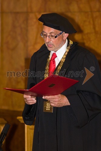 Prof. dr. Mihael J. Toman, prodekan Biotehniške fakultete Univerze v Ljubljani