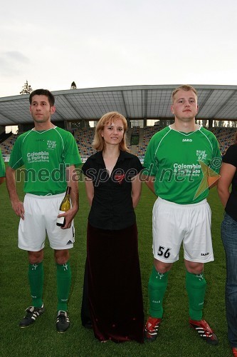 ..., Silvija Kostelec, Kraljica metliške črnine 2008 in Andreas Stigler, član Vinske reprezentance Nemčije - Weinelf