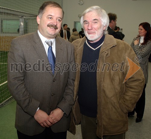 Bogdan Čepič, podžupan Maribora in Rudi Bračič, direktor Zavoda za šport Maribor