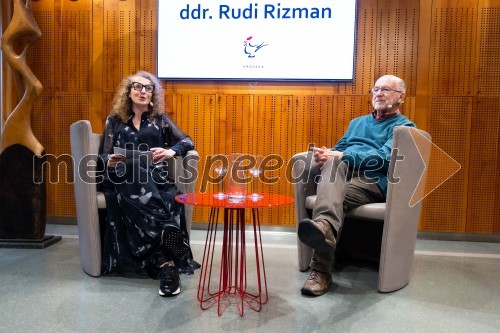 Iskrivo v živo: Ddr. Rudi Rizman gost v skednju Škrabčeve domačije