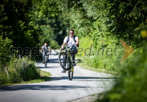 3. Bobrovo bicikliranje in vzpon na Boč