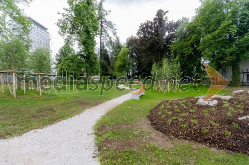 Odprtje Bleiweisovega parka v Kranju