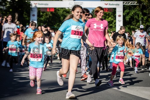 42. Maraton treh src, otroški teki