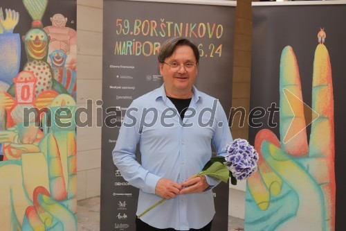 Letošnji dobitnik Borštnikovega prstana je Branko Šturbej