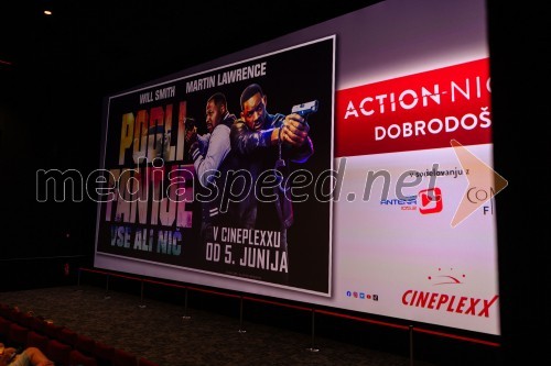Action Night s filmom Podli fantje, Cineplexx Ljubljana