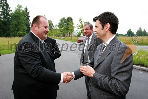 Aleš Hauc, generalni direktor Pošte Slovenije in ...