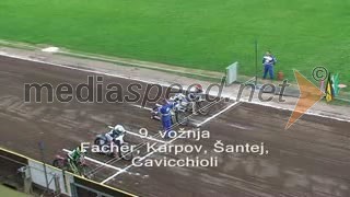 9. vožnja:
Frank Facher, Nemčija, Andriy Karpov, Ukrajina, Izak Šantej, Slovenija in Mattia Cavicchioli, Italija