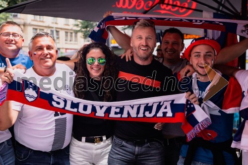Znani slovenci na tekmi Slovenija: Portugalska v Frankfurtu!
