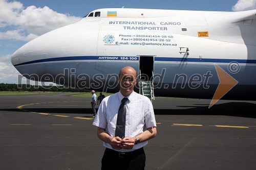 Matjaž Sonc, direktor družbe Aerodrom Maribor d.o.o.