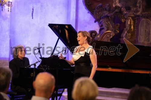 Martina Janková in Christoph Berner na Ljubljana Festivalu