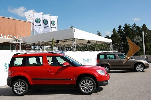 Škoda Yeti, mednarodna predstavitev avtomobila