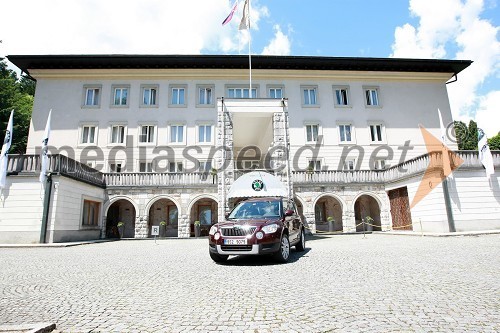 Škoda Yeti, mednarodna predstavitev avtomobila