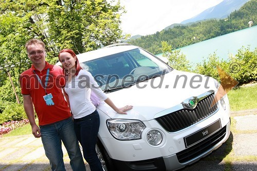 Petr Podlipny, direktor znamke Škoda pri Porsche Slovenija d.o.o. in ...