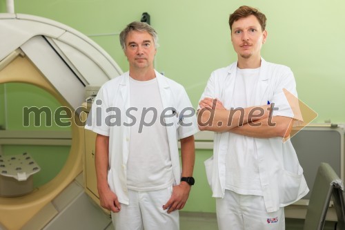 Nuklearna medicina Maribor, dr. dr. Martin Glogovšek in dr. Matic Matavž