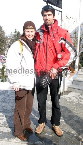 Anita Mlakar, novinarka in moderatorka Radia City in Bor Greiner, urednik na Radiu City