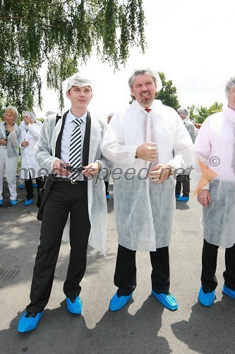 Dejan Levanič, poslanec in dr. Štefan Čelan, župan občine Ptuj