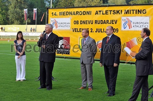 Srečko Meh, župan občine Velenje, ... in ...