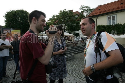 Marko Pigac in Borut Cvetko, fotografa