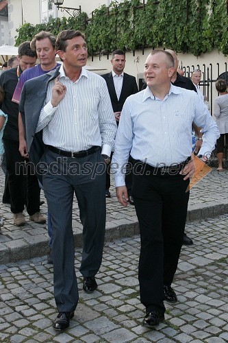 Borut Pahor, predsednik Vlade RS in Franc Kangler, župan Mestne občine Maribor