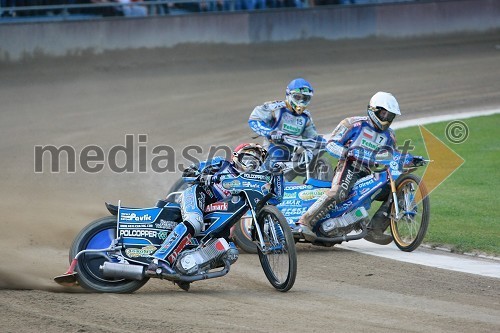 Jurica Pavlic, Hrvaška, Krzysztof Kasprzak, Poljska in Lewis Bridger, Velika Britanija