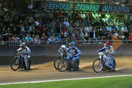 Janusz Kolodziej, Poljska, Lewis Bridger, Velika Britanija, Renato Cvetko, Hrvaška in Matej Žagar, Slovenija