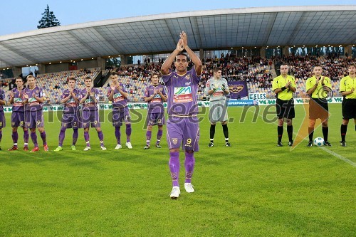 Marcos Magno Morales Tavares, nogometaš NK Maribor ter najboljši igralec 1. slovenske nogometne lige v sezoni 2008/2009 po izboru članov Sindikata profesionalnih igralcev nogometa Slovenije (SPINS)