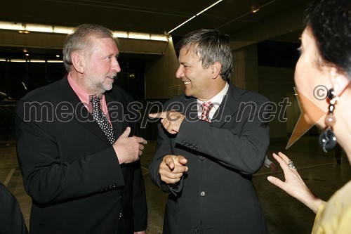 Dr. Dimitrij Rupel in župan Budimpešte Gabor Demszky