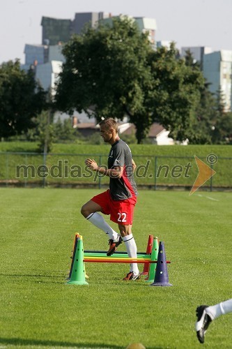 Priprave nogometnega kluba Slask Wroclaw Poljska