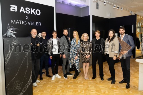 Asko odprl svoj prvi showroom v Sloveniji z modnim oblikovalcem Maticem Velerjem