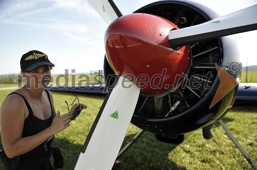 Kathel Boulanger, akrobatska pilotka