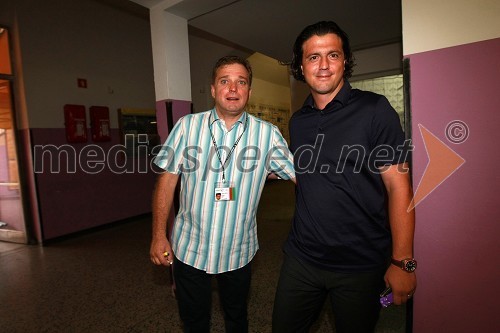 Bojan Ban, direktor NK Maribor in Zlatko Zahovič, športni direktor NK Maribor  	 
	