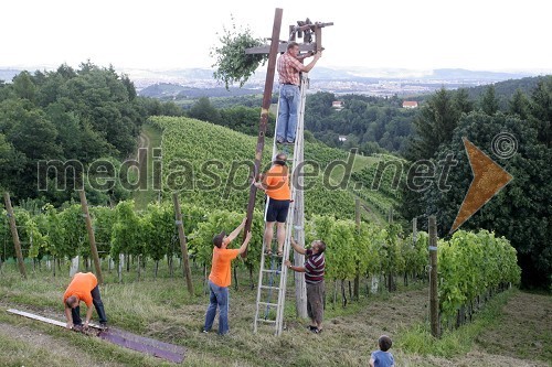 Postavljanje kloptca na Meranovem