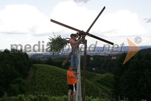 Postavljanje kloptca na Meranovem