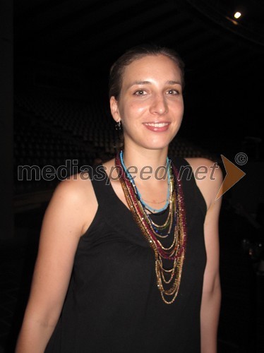Dijana Vidušin, igralka in dobitnica letošnje Puljske arene za glavno žensko vlogo
