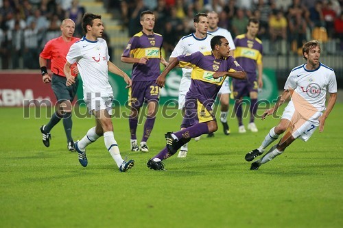 Nogometaši NK Maribor in FC Zürich