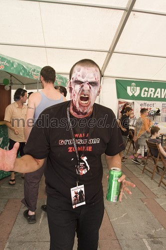 Marko Mehtsun, organizacija festivala, Zombie walk na Grossmannovem festivalu