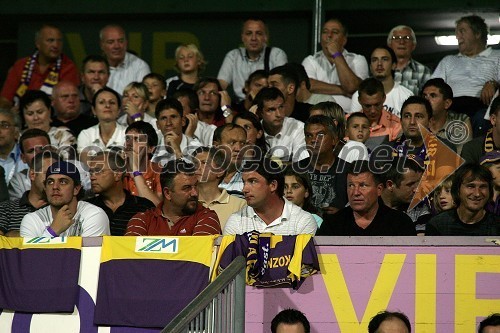 VIP tribuna na tekmi med NK Maribor - NK Sparta Praga