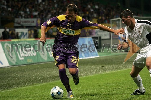 Nogometna tekma med NK Maribor - NK Sparta Praga
